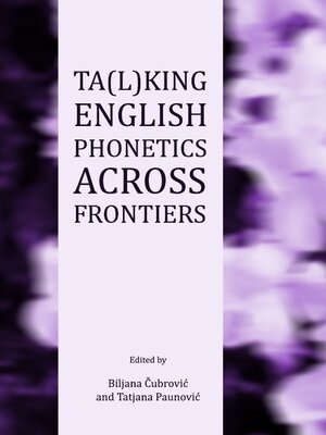cover image of Ta(l)king English Phonetics Across Frontiers